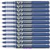 Pilot V7, 10 pezzi, colore: blu