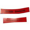 BLUSUPERSHOP TARGHETTA 1 Etichetta Nero su rosso CITOFONO Un RIGO in Carta PLASTIFICATA Sottile Adesiva 1,2x5,5 6 cm Circa O Cassetta Posta targa per DENOMINARE tutto + 1 amuleto