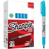 Sharpie Pennarello fine, 12 pezzi, blu brillante