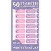 ETIKIDS 50 Etichette per Vestiti Senza Stirare. Lavatrice e Lavastoviglie - Ideali per Scuola e Asilo - Etichette Adesive Personalizzate - 26mm x 12mm. Colore 15