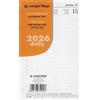 Cangini Filippi Ricambio Organizer Agenda Giornaliera 2026 cm. 7,8×12,3