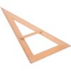 BETOOKY Righello Strumento Didattico in Legno Oro di Misurazione per Risolvere Problemi Geometrici e Migliorare la Comprensione in Aula per Insegnanti e Studenti