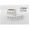 Gicaprice ROTOLO ETICHETTE ADESIVE DI AVVERTENZA PERICOLO SOFFOCAMENTO 25x30mm… (Rotolo da 500)