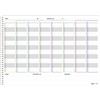 Agendepoint.it Planning settimanale perpetuo spiralato 30x42cm A3 orario 15min 55fogli