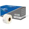 Aftertech 1x 99013 36x89mm Rotolo di Etichette SEMITRASPARENTI adesive compatibili (260 Etichette/rotolo = 260 totali) per Dymo LabelWriter Seiko SLP etichettatrici stampanti S0722410 1x99013
