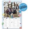 Generico Point20.it - Calendario 2025 fotografico da parete personalizzato con foto 33x48 cm. - Ideali per famiglie, amici e regalo Natale, temi vari unicorni, animali foto fidanzati 12 mesi (Orsetti)