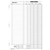 Buffetti Semper Multiservice SEZF00060 Blocco Prima Nota Cassa