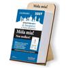 SIGEM Calendario Strappapensieri 2027 in dialetto DI BERGAMO "Mòla Mìa!" con Supporto, Calendario da tavolo, Supporto in Legno, 10x15 cm