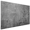 ALLboards Lavagna magnetica in acciaio CEMENTO 60x40 cm MetalBoards lastra con stampa adatta per tutti i tipi di calamite + set di accessori GRATIS