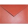 Netuno 25 buste lettera rosso perlato formato C6 114x 162 mm 120g Aster Metallic Ruby buste lettere rosse eleganti effetto perlescente per biglietti invito partecipazioni matrimonio Natale
