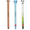 Legami - Set di 3 penne gel cancellabili, elefante, panda, orso