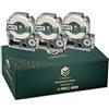 EMBRIIO LC-4WBN LC-4WBN9 LK-4WBN Kit 3 Nastro per Etichette Sostituzione per Epson LabelWorks LW-600P LW-300 LW-400 LW-700 LW-900P LW-1000P LW-300L KingJim TepraPro | Nero su Bianco | 12 mm x 8 m
