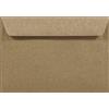 Netuno 25 buste in carta kraft formato C6 11,4 x 16,2 cm buste ecologiche vintage naturali riciclate per matrimoni Natale inviti biglietti auguri compleanno Natale Pasqua