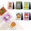 zyinoant Segnalibro Magnetico Personalizzato in Pelle con Segnalibri Animali E il nome Particolare Regalo Compleanno Natale Laurea per Bambini Amici Studenti (B)