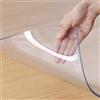 BEEGMA Sottomano da Scrivania Trasparente 30x30cm 100x170cm 80x150cm 80x130cm Tovaglia in Plastica Tappetino in PVC Spessore 1.5mm Protezione da Tavolo (Color : Thick 1.5mm/0.06, Size : 90x140cm)