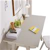 CIEEIN CIEHT PU Sottomano per Scrivania Tappetino da tavolo Tovaglia Impermeabile e facile da pulire grigio chiaro Spessore 2mm 30 * 60cm