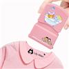 gume Sigillo con nome per bambini timbro con nome,timbro nome vestiti bambini,timbro personalizzato vestiti bambini,timbro vestiti bambini asilo (BZ001-Rosa)