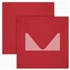 Briefumschläge24Plus 25 Buste quadrate colore: Rose Rosso 15 x 15 cm 150 X 150 mm autoadesivo con aletta triangolare in tutto il mondo einmalig senza inumidire der Buste
