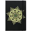 Grindstore Blocco Note A5 Emerald Mandala in Nero 14 x 21 cm