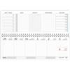 Agendepoint.it - Planning settimanale 2026 INGLESE spiralato 10x30cm