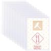 SUPERFINDINGS 10pezzi 8.3x12 pollici Protezioni per Fogli Trasparenti Protezioni per Carta In Plastica A4 Custodia Rigida Impermeabile per Documenti Fotografici Protezioni Rigide per Stampa per File