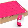 messimo Braccialetti Discoteca in Vinile 19 x 255 mm - 100 Pezzi Senza Stampa | Bracciali monouso autoadesivi e impermeabili per eventi, feste, concerti e controllo accessi.