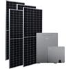 Midea Kit Fotovoltaico Midea Monofase Inverter Da 6 Kw Con Accumulo Da 10Kw Wifi N .11 Pannelli Bifacciali Da 580w