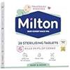 Milton 56 compresse sterilizzanti biberon, tettarelle, cucchiai, succhietti e ciucci