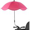 Miyanvuo Ombrello Parasole Passeggino, Ombrellino Passeggino Con Morsetto Regolabile, Protezione Anti UV 50+, 78CM Per Carrozzina & Passeggino