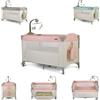 Cangaroo, lettino da viaggio Indiana Playpen due livelli materasso Cambio borsa, colori:rosa