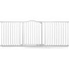 Safetots Cancelletto di Sicurezza con Parte Superiore Incurvata, 188cm - 197cm, Bianco Opaco, Montaggio a Pressione, Cancelletto per Bambini per Porte, Corridoi e Spazi Stretti, Barriera di Sicurezza
