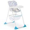 hauck Seggiolone Pappa Sit N Fold - Seggiolone Portatile da 6 Mesi fino a 15kg - Pieghevole, Compatto con Vassoio e Schienale Regolabile - Grande Cesto Portaoggetti - Multicolore, Cerchi
