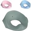 Kikka Boo Kikkaboo sedile del water Flipper forma anatomica paraspruzzi, maniglie laterali, colorazione:verde