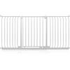 Safetots Cancelletto di Sicurezza Elite, 170cm - 179cm, Bianco Opaco, Cancelletto di Sicurezza a Pressione per Scale, Cancelletto per Bambini per Porte, Barriera di Sicurezza, Installazione Facile