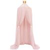 Odot Baldacchino per Letto Bambina, Letto Baldacchino Culla Ereditiera, Morbido e Leggero Tenda Contro le Punture di Zanzara per Lettino, Culla, Decorazione (rosa)