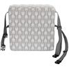 FANSU Cuscino Rialzo da Sedia per Bambini, Fansu Comodo e Facile da Pulire Smontabile Regolabile Cuscino Alzasedia per Seggioloni Cuscino Seduta per Sedia da Giardino (32x32x8cm,Grigia Freccia)