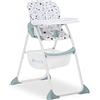 Hauck Seggiolone Sit N Fold/per bambini da 6 mesi fino a 15 kg/Schienale e vassoio regolabili/Cesto giocattolo grande