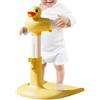 Generic Supporto doccia regolabile con base antiscivolo, stazione di appoggio sicura fino a 36 mesi, supporto sicuro per bambini e ragazze, assistenza domestica