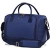 Leonardo LEO50400 Borsa passeggino porta pannolini e biberon per Neonato Borsa cambio pannolino con attacco passeggino universale impermeabile (Blu)