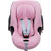 JYOKO KIDS Fodera per seggiolino auto in cotone compatibile con Cybex Aton Cloud-Q-M-2-4-5 (CLOUD Q-M, Pink Sparkles)