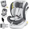 KIDIZ® Seggiolino auto per bambini Seggiolino auto per neonati Seggiolino auto per bambini Isofix Top Tether Girevole a 360° Gruppo 0/1/2/3 dalla nascita 0-36kg, antracite