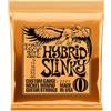 Ernie Ball, Hybrid Slinky Nickel Wound, Corde per chitarra elettrica, diametro 9-46