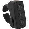 Goshyda Anello di Scorrimento Remoto per TikTok, Controller Ad Anello Bluetooth, Girapagina per Otturatore della Fotocamera, Telecomando Wireless per Fotocamera Smartphone (BLACK)