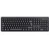 Trust Ody II - Tastiera wireless silenziosa QWERTY UK, tasti a basso profilo, ricevitore USB 2,4 GHz, resistente agli schizzi, batterie incluse, tastiera silenziosa per PC, laptop, Mac, nero