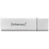Intenso Alu Line - Chiavetta USB da 4GB - Pendrive USB 2.0, Argento