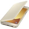 Samsung Wallet Custodia per Galaxy J5 (2017), Oro