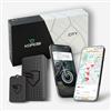KOMOBI CITY Localizzatore GPS per Moto con Allarme Antifurto, Tracciamento in Tempo Reale, Rilevamento Incidenti e Avviso su Smartphone