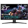 Gigabyte AORUS FO27Q5P Monitor da gaming OLED QHD - 2560 x 1440, 500 Hz, 0,03 ms, KVM, 300 cd/m², FreeSync Premium Pro, DisplayHDR True Black 500, DisplayPort 2.1