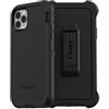 OtterBox Cover per iPhone 11 Pro Max OtterBox Defender, resistente a shock e cadute, cover ultra robusta, testata 4x vs norme MIL-STD 810G,Nero, Versione No Pack Retail