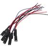 IWOWHERO Filtro Raddrizzatore in Lega e Plastico per Telecamera Retromarcia 12v Funzione di Sicurezza Parcheggio Kit da 5 Pezzi e Alimentazione Stabile per Auto